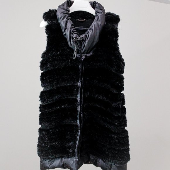 Ermanno Scervino Rabbit Fur Vest - Picture 1 of 10